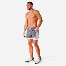 Load image into Gallery viewer, jogging shorts mnner 2 in 1 gym shorts ausbildung - Sophornlilly