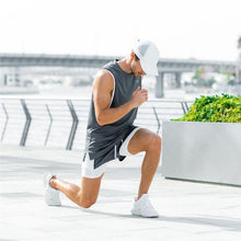 Load image into Gallery viewer, jogging shorts mnner 2 in 1 gym shorts ausbildung - Sophornlilly