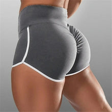 Load image into Gallery viewer, Sommer Schwarz Grau Sport Shorts Frauen Casual Shorts Workout Bund - Sophornlilly