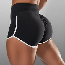 Load image into Gallery viewer, Sommer Schwarz Grau Sport Shorts Frauen Casual Shorts Workout Bund - Sophornlilly