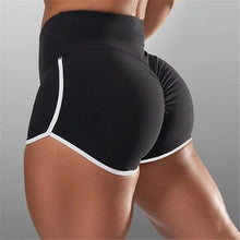 Load image into Gallery viewer, Sommer Schwarz Grau Sport Shorts Frauen Casual Shorts Workout Bund - Sophornlilly
