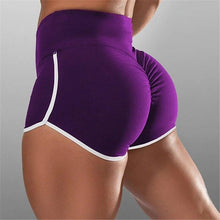 Load image into Gallery viewer, Sommer Schwarz Grau Sport Shorts Frauen Casual Shorts Workout Bund - Sophornlilly