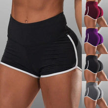 Load image into Gallery viewer, Sommer Schwarz Grau Sport Shorts Frauen Casual Shorts Workout Bund - Sophornlilly