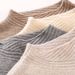 Sweater Half High Collar Autumn Winter 100%Wool