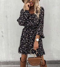 Load image into Gallery viewer, Spring And Autumn Fashion Women's Mini Dresses With Square Collar And - Sophornlilly
