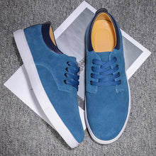 Load image into Gallery viewer, Spring Autumn Retro Wine Red High Qualtiy Men&#39;s Casual Shoes