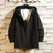 Load image into Gallery viewer, Spring Cargo Jacket Men Solid Color Outerwear Fashion Hooded