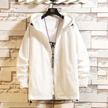Load image into Gallery viewer, Spring Cargo Jacket Men Solid Color Outerwear Fashion Hooded