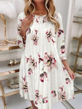 Load image into Gallery viewer, Beach Floral Print Dress