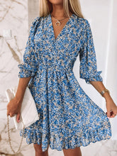 Load image into Gallery viewer, Beach Floral Print Dress