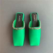 Load image into Gallery viewer, Spring Women's Pumps Low Heels Dress Shoes Square Toe Slip On Chunky