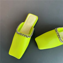 Load image into Gallery viewer, Spring Women's Pumps Low Heels Dress Shoes Square Toe Slip On Chunky