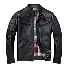 Load image into Gallery viewer, Spring and Autumn  Motorcycle Jacket Men Genuine