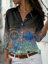 Load image into Gallery viewer, Loose Long-sleeved Shirt