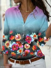 Load image into Gallery viewer, Loose Long-sleeved Shirt