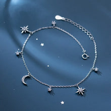Load image into Gallery viewer, Star Of David And Moon Anklet Ornament