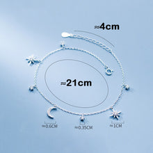 Load image into Gallery viewer, Star Of David And Moon Anklet Ornament