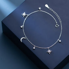 Load image into Gallery viewer, Star Of David And Moon Anklet Ornament