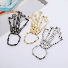 Load image into Gallery viewer, Steam Punk Bracelet For Men Gothic Hand Skull Skeleton Elasticity