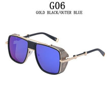 Load image into Gallery viewer, Steampunk Sunglasses For Men Square Retro