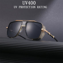 Load image into Gallery viewer, Steampunk Sunglasses For Men Square Retro