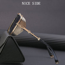 Load image into Gallery viewer, Steampunk Sunglasses For Men Square Retro