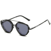 Load image into Gallery viewer, Steampunk Sunglasses New Retro Men Ladies Metal Hollow Frame Fashion