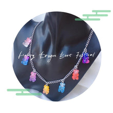 Load image into Gallery viewer, Stolz Nette Gelee Br Gummy Halsketten fr Frauen Mdchen Coole Punk Hip - Sophornlilly
