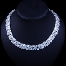 Load image into Gallery viewer, StoneFans Dubai Cubic Zirconia Bridal Jewelry Set for Women Wedding