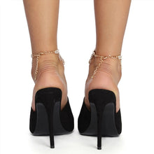 Load image into Gallery viewer, 2 Pcs/ Set Tassel Rhinestone Anklet Chain Jewelry for Women