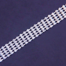 Load image into Gallery viewer, Stonefans NEW Sparkly Rhinestone Multi row Choker Collar Chunky - Sophornlilly