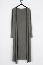 Load image into Gallery viewer, Long Cardigan Cotton