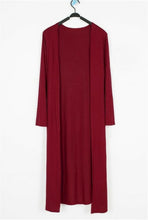 Load image into Gallery viewer, Long Cardigan Cotton