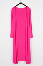 Load image into Gallery viewer, Long Cardigan Cotton