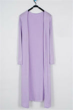 Load image into Gallery viewer, Long Cardigan Cotton
