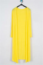 Load image into Gallery viewer, Long Cardigan Cotton