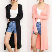 Load image into Gallery viewer, Long Cardigan Cotton