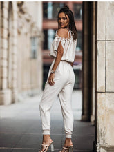 Load image into Gallery viewer, Jumpsuit Fashion Casual V neck Sexy Off Shoulder