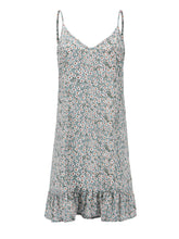 Load image into Gallery viewer, Summer Boho Floral Dress Backless Spaghetti Strap