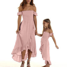 Load image into Gallery viewer, Summer Clothing Family Matching Dresses  Mother Daughter