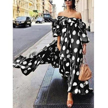 Load image into Gallery viewer, Summer Dress NEW For Women Fashion Plus Size 2XL Polka Dot