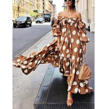 Load image into Gallery viewer, Summer Dress NEW For Women Fashion Plus Size 2XL Polka Dot