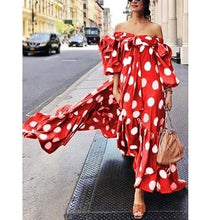 Load image into Gallery viewer, Summer Dress NEW For Women Fashion Plus Size 2XL Polka Dot