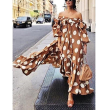 Load image into Gallery viewer, Summer Dress NEW For Women Fashion Plus Size 2XL Polka Dot