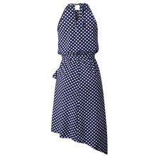 Load image into Gallery viewer, Summer Dress For Women Polka Dot Lace Irregular Sleeveless Woman Boho
