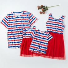 Load image into Gallery viewer, Summer Family Matching Outfits Father and Son Short Sleeve T shirt