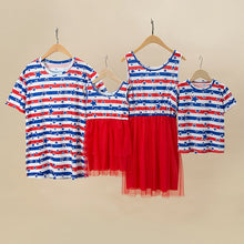 Load image into Gallery viewer, Summer Family Matching Outfits Father and Son Short Sleeve T shirt