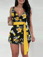 Load image into Gallery viewer, Fashion Printed Short Jumpsuit