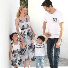 Load image into Gallery viewer, Summer Family Matching Baby Boys Clothing Sets Man Shirts