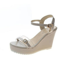 Load image into Gallery viewer, Summer Ladies Sandals Wedges Platform Women's Shoes Buckle Female - Sophornlilly